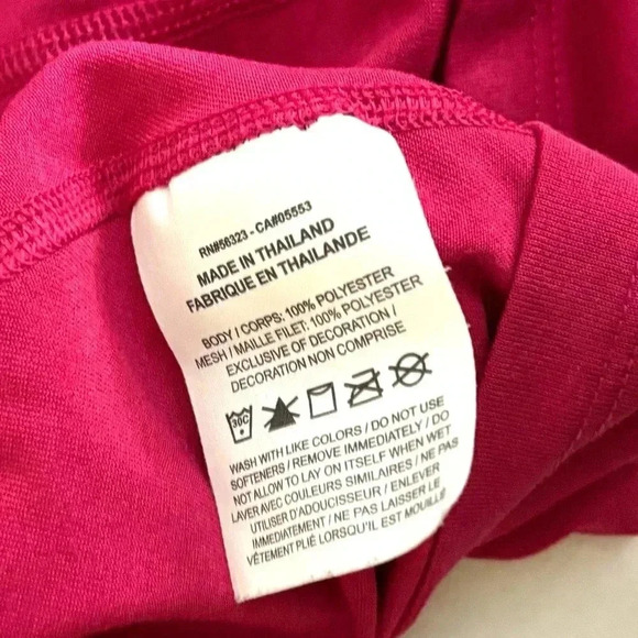 Nike Dri-Fit Barbie Pink Razorback Signature Elastika Athletic Tank Size S - Picture 11 of 14